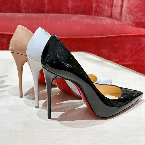 Дизайнерская каблука женщина Redbottoms Trade Shoes Red Bottoms Kitten High Heels Платформа черная белая кусочка Gold Nude Slingback Round заостренные пальцы ног роскошные насосы обувь 35-42
