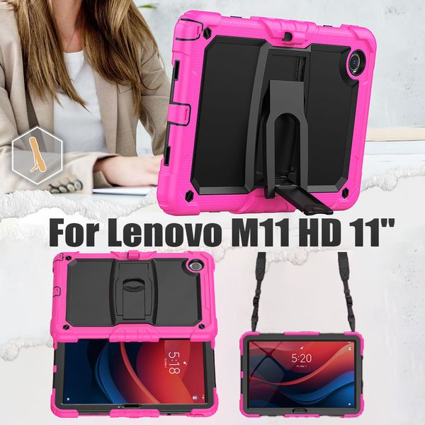 Kickstand Rugged Case per Lenovo Xiaoxin Pad 2024 TAB 11 pollici M11 11 