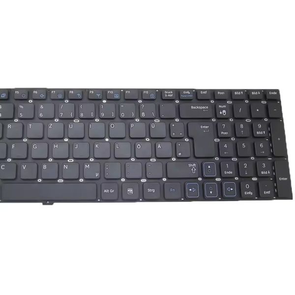 Teclado de laptop para Samsung Rv511 Rv515 Rv520 Alemanha GR BA59-02942C 9Z.N5QSN.B0G