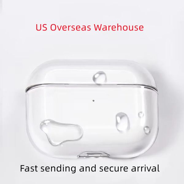 Para AirPods Pro 2 Air Pods 3 EARPONELOS AirPod Pro 2ª geração Acessórios para fones de ouvido Silicone Tampa de proteção Apple Apple Wireless Caixa de choque de caixa sem fio