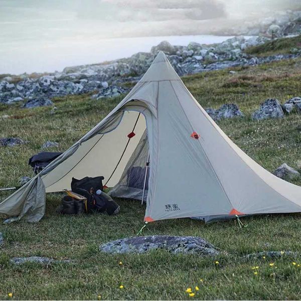 Tende e rifugi nuove tenda da neve piramide torre esagonale da esterno campeggio esterno leggero escursionismo tentq240511