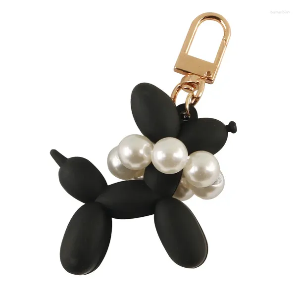Figurine decorative carine cucciolo di perle porta porta tastiera a sospensione Bag di cartone animato Ornamenti partysubag decorazione