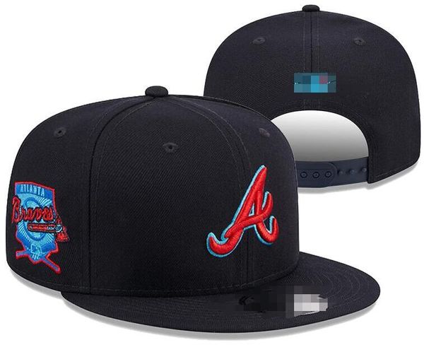 Atlanta''braves'''sball Cap Baseball Snapback для мужчин Женщины Sun Hat Gorras Вышивка Boston Casquette Champs Champions Регулируемые шапки A
