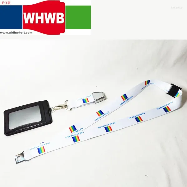 Сумка Trans Brasil Air ремень безопасности пряжка шейки шейки Lanyard