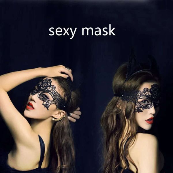 Halloween mezzo squisito in maschera mascherato in pizzo vestito maschera da donna maschera sexy maschere per il cosplay di Natale costume s s s s s s s s s s