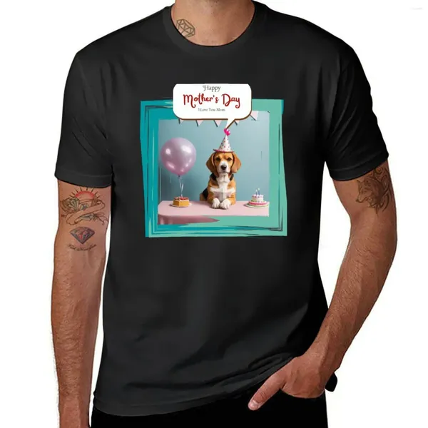 Мужские половые портрет Beake Beagle Dog Счастливая футболка на день матери негабаритные летние вершины Tops Edition T Roomts For Men Pack