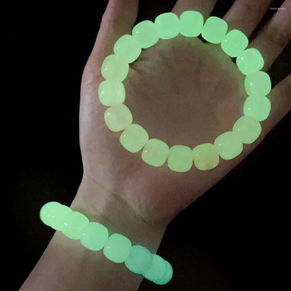 Charme Armbänder Mode leuchtend für Frauen Männer fluoreszierende Armband Nachtlicht leuchtende Perlen Bademeifel Schmuck Paar Geschenke