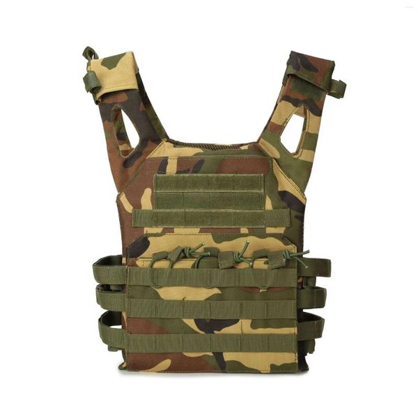 Outdoor -Taschen Custom Logo Tactical Weste Multifunktionales Feldtraining Fischereizubehör Inhaber Tarnung Sportkampf