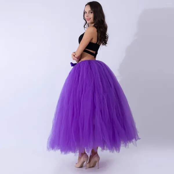 Röcke Frauen Prinzessin Kleid Mädchen Ballett Halloween Weihnachten Luxus Tutu Tulle Midi Kurzer Retro Bubble Tanz COPLA