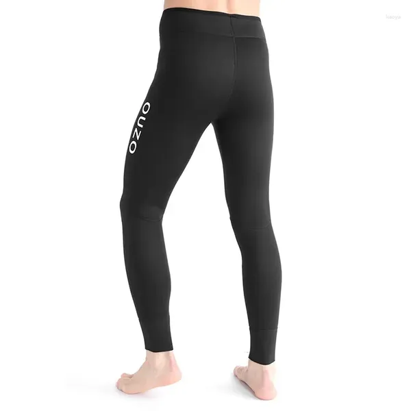 Calça de banho feminina calça de mergulho de 3 mm Nada de baú Masculina Neoprene fria e quente Buceo Surfing Surfing Met Suit Men