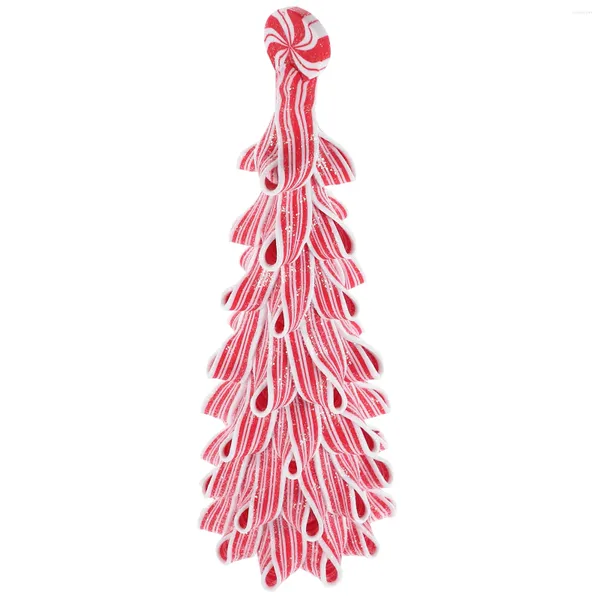 Dekorative Figuren kreative kleine Angel Weihnachtsbaum-förmige interessante Szene Ornamente Candy Lollipop Party Ribbon