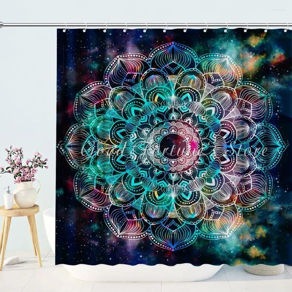 Tende da doccia India Fancy Mandala Curtain