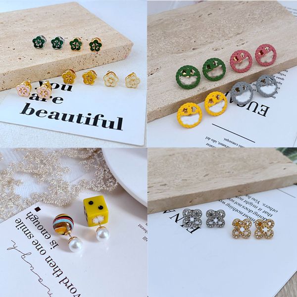 Designer Brand Ear Stud Orecchini Tbjewelry per donne barocco 925 Sterling Silver Woop Gold Color Party WeeDings Gioielli Gift Goling all'ingrosso