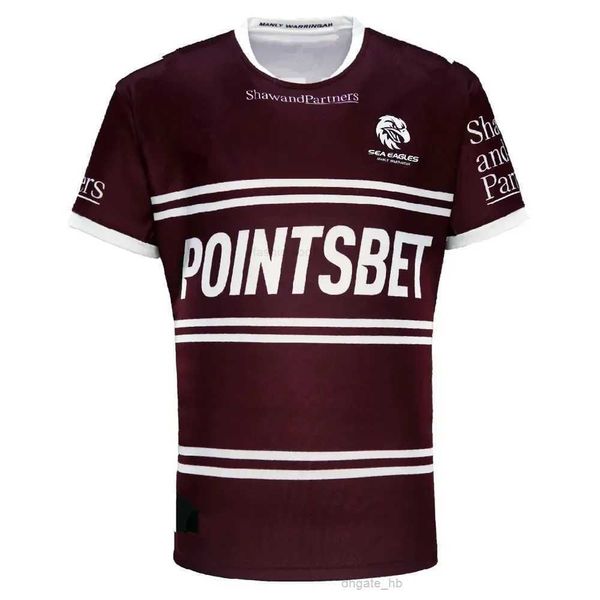 2024 Manly Sea Eagles Home Rugby Rushy Size Size S-M-L-XL-XXL-3XL-4XL-5XL