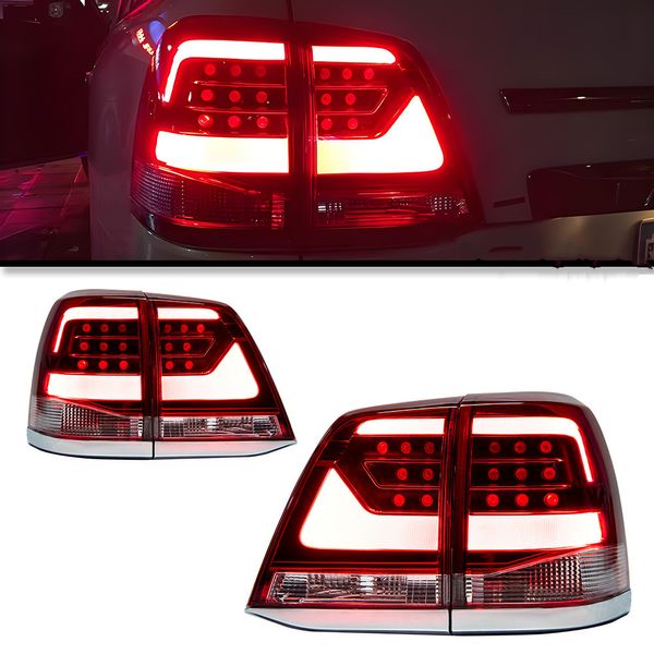 Coillights per Toyota Land Cruiser 2008-20 15 LC200 modificata modificata Dynamic Fluer Brake Cancella Assemblaggio