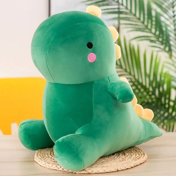 30 cm Squishy Dinosaur Bambola giocattolo peluche morbido Dino Plushie Little Cartoon Kawaii Animal Kids Birthdate Bolls Patung Bolls 240510