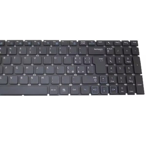 Teclado de laptop para Samsung Rv511 Rv509 Rv515 Rv520 Itália It Ba59-02942E 9Z.N5QSN.B0E sem quadro novo