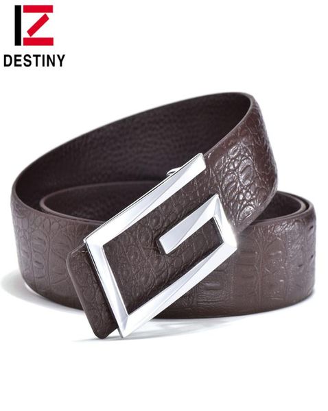 Designer Belts Men Brand Luxury Famoso marchio maschio genuino in pelle vera cintura in oro jeans cinghia di nozze d'argento g di alta qualità6609726