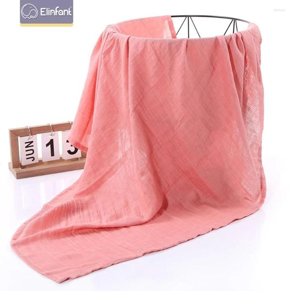 Decken Elinfant 1PCS Großhandel Drop 70% Bambus 30% Baumwollweiche Babywrap 120x110 cm Musselin Swaddle