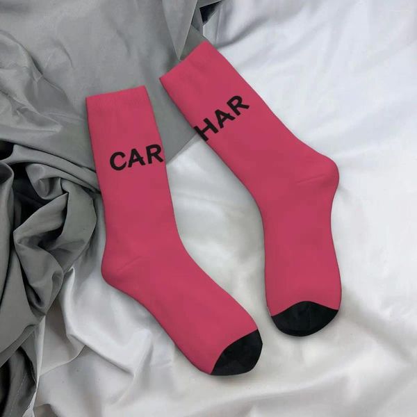 Frauen Socken Carhar Fashion Word Eleganter Strümpfe Qualität Radsport Frühling Grafik Anti -Skid