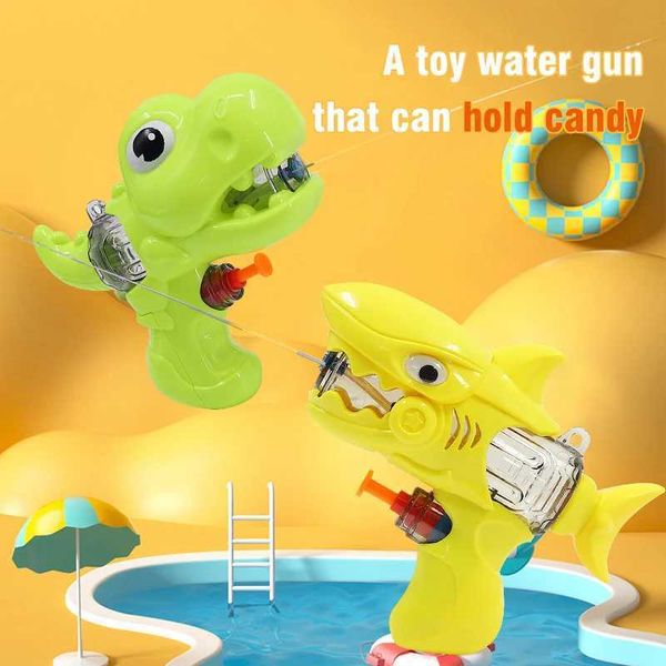 Silahlı oyuncaklar su eğlenceli su silah çocuk oyuncak oyuncak su patlama silah oyuncak su yağı sabun el yaz partisi oyun dinozor su çocukları hediye denizci silah plaj Toyl2405