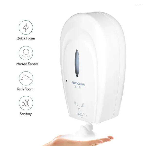 Dispensatore di sapone liquido Automatico schiuma senza touch senza tocco in schiuma/tipo di spray Rondella a mano 2 livelli Regolazione per il bagno della cucina