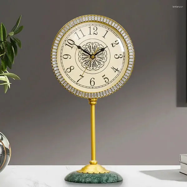 Orologi da tavolo decorativo soggiorno moderno fantasia camere da letto elettroniche digitali vintage decorazioni per la casa