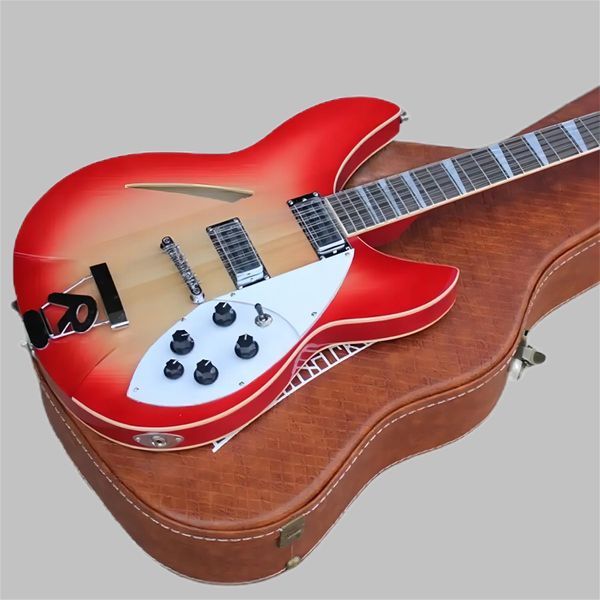 12-saitige Jazz-E-Gitarre, 2 Pickups, Rosewood-Fingerbrett, auf Anfrage anpassbar, kostenloser Versand