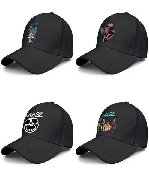 Men039s e Women039s Baseball Caps Cricket Graphics personalizados Moda Moda Hat Gorillaz Fan Art Logo Gorillaz The Now Music6060140