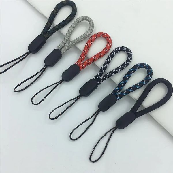 1pc einstellbare Handgelenk Lanyard -Gurt Zeichenfolge für das Telefon iPhone Samsung USB -Flash -Taste Schlüssel Keychains DSLR -Kamerahalter