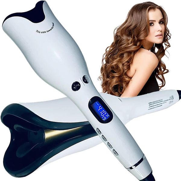 Automatic Hair Curler Multi -Funktionswellen Keramik Rose Curly Stick Iron Professional Styling -Werkzeuge Wand Curling 240425