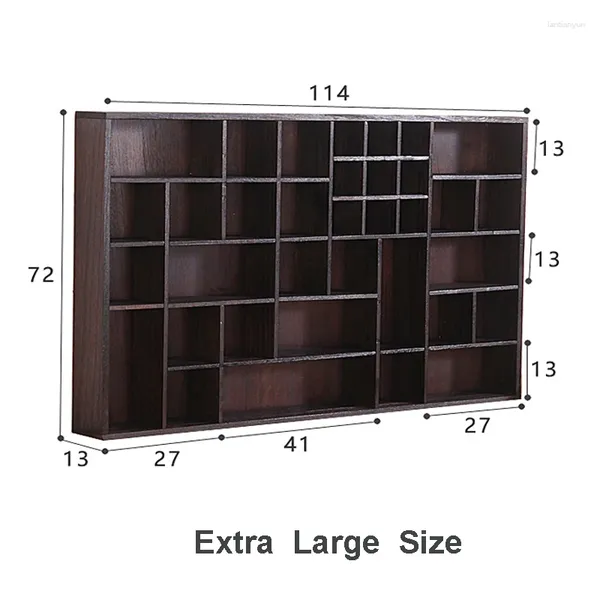 Vassoi di tè cinese bruciato paulowhia legno extra-largo 114x72x13cm display tespeatro per cabine mobile per cabina