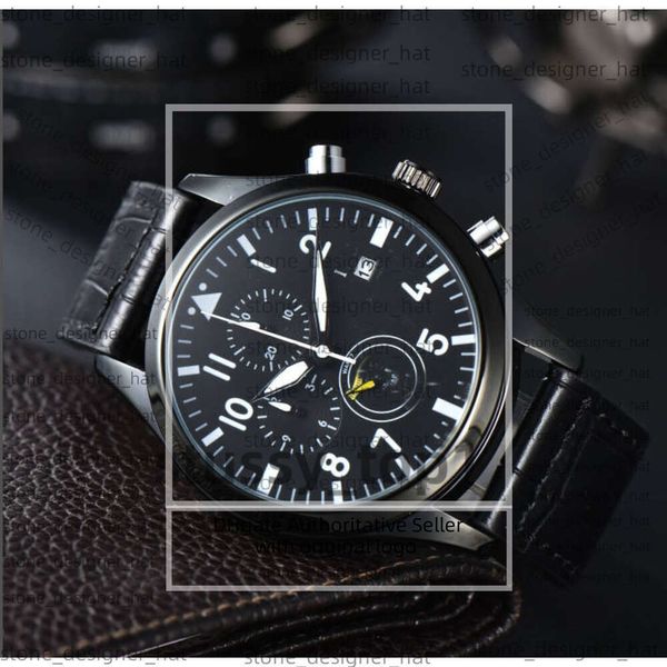 AAA -Qualität IwCity Watch Männer Watch Luxury Mens Big Pilot Uhren Auto Mechanik Uhren Super Luminous Date Watchmen Lederband Montre Luxe CDP es Männer 5679