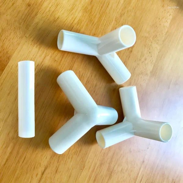 Decorazione per feste Kids Tent Connectors Diametro interno 20mm Brackt Adats Game Room Accessori congiunti lunghi 8 pezzi/lotto