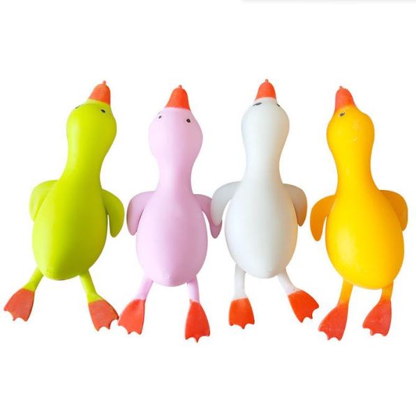 Neue Presse Duckspielzeug einziehbarer matschiger Dekompression Spielzeug Prise Eure Zappet Toys Kinder Stressabbau Spielzeug