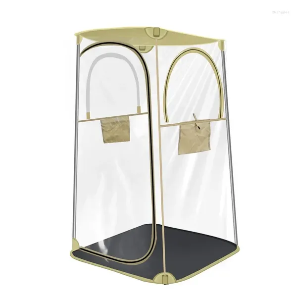 Zelte und Schutzhütten Single 1 Person Outdoor -Zuschauerbeobachtung Spiel Camping Fischerei Zelt Anti Regen halten Warm Strandpergola tragbares Radfahren