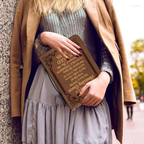 Bolsas de armazenamento Bíblia Caixa de transporte para mulheres portador de padrões de novidade com manipulação Capas de capa de livro Protetor de estudo