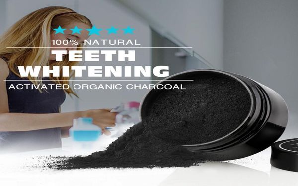 Usa quotidianamente Sbiancamento per lo sbiancamento dell'igiene orale per la pulizia di imballaggio premium a carbone attivo denti in polvere White1467019