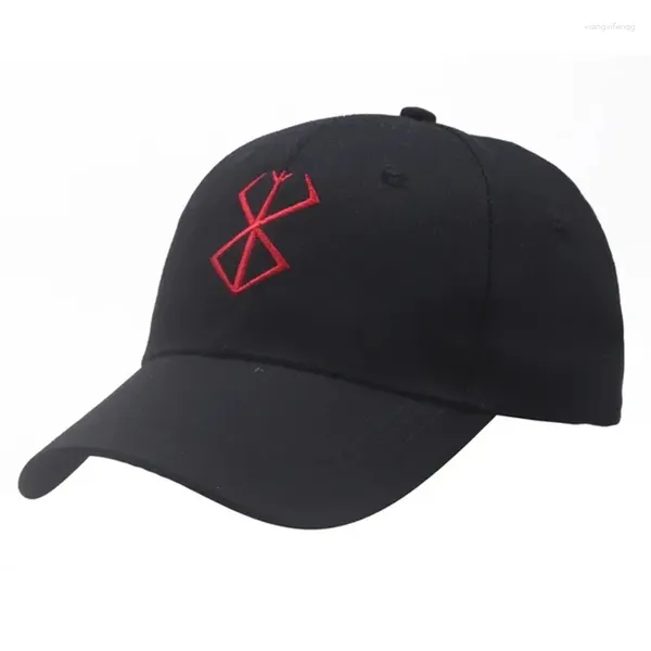 FESTIMENTO DE FESTIMENTO ANIME ANIME AJUSTÁVEL BERSERK Demon Baseball Cap Egg Of King Personalizado Unisex Manga Papai Chapéu Fashion Snapback Hats