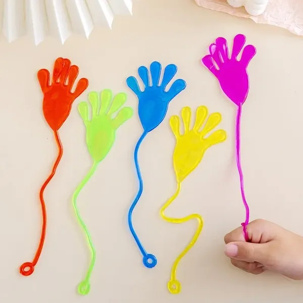Party bevorzugt 10pcs mini klebrige Hände Spielzeug perfekt für Kinder bevorzugt Jungen und Mädchen Pinata Füllstoffe Geschenktüte Karnevalpreise
