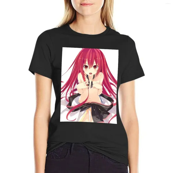 Polos femininos Kotori Itsuka Data um design ao vivo Fanaart T-shirt Roupas femininas camisetas de verão Mulher