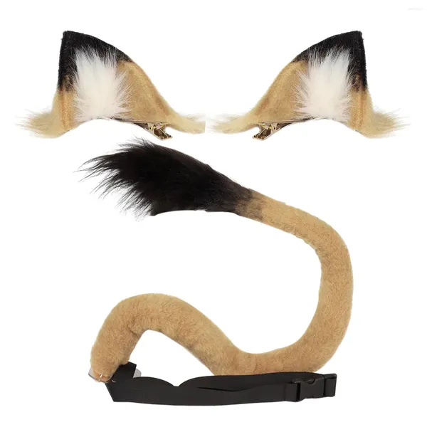 FESTIVA FESTIDA PLUSH Lion Ear and Tail for Kids Adults Headwear