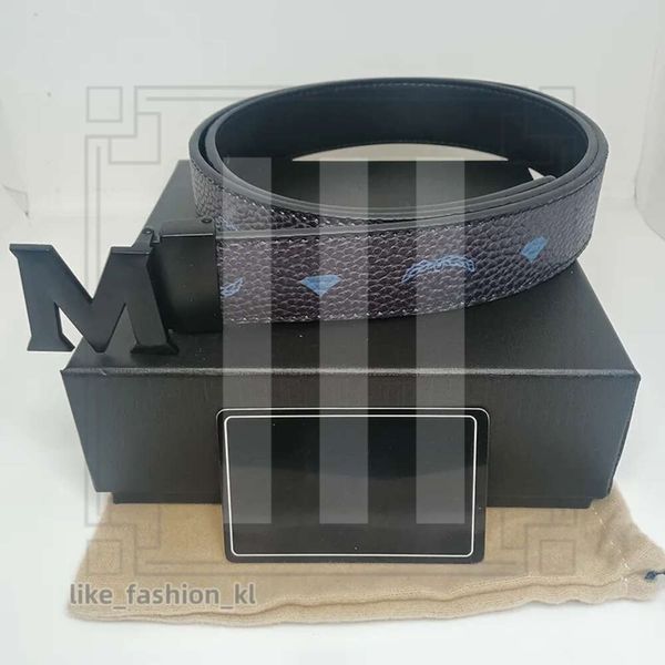 Designer Männer Gürtel Frauen Klassische MCMC -Baggürtel für Frauen Ashion Business Casual Belt Großhandel braune schwarze Männer Bund Metallschnalle Leder Metallic 694