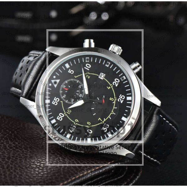 AAA QUALITÀ IWCITY Watch Men Watch Mens Luxury Big Pilot Watchs Auto Mechanical Uhren Super Luminous Date Watchmen cingola Montre Luxe CDP ES Men BB05