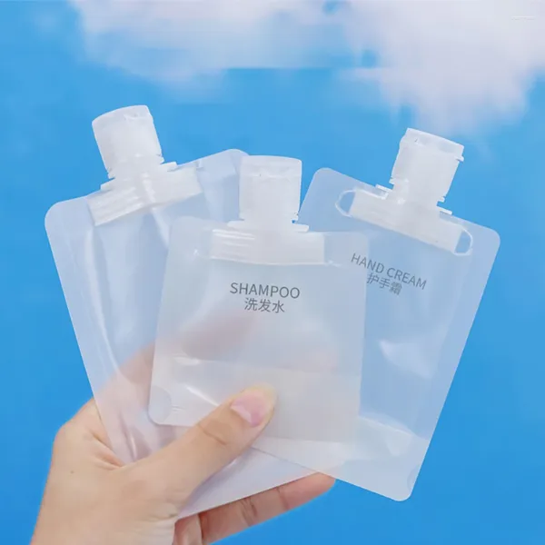 Distributore di sapone liquido 30/50/100 ml Shampoo Makeup Fluid Bottle Bottle Packaging Case da viaggio per cosmetica portatile