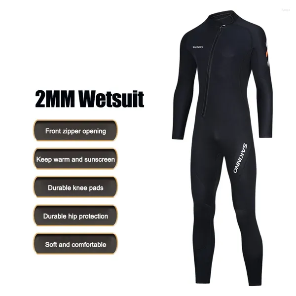 Frauen Badebekleidung Neoprene Diving Protection Kleidung Langarm Schnorcheln Surfing Badeanzug Elastischer Schwimmrangierungen für Wassersportarten