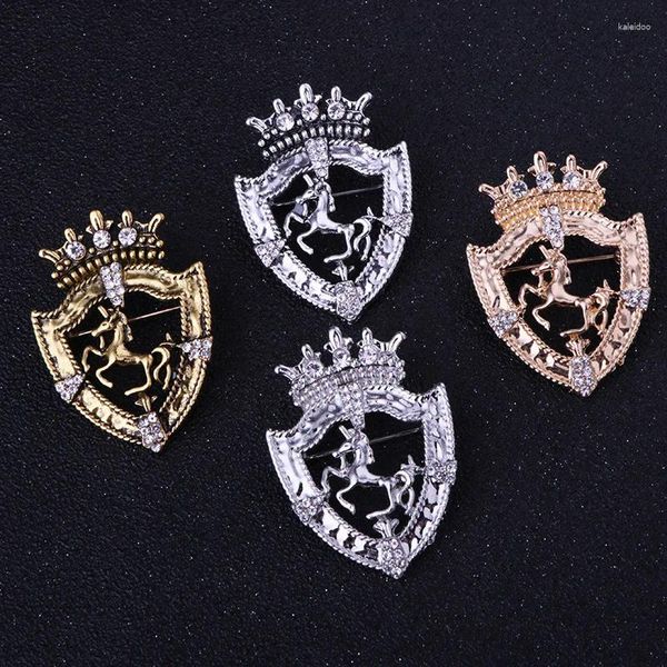 Broches vintage versátil strass small coroa broche para terno masculino corsage haval lapela pin bishge acessórios por atacado