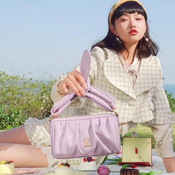 Сумки на плечо Just Star, стильная сумка, корейская версия женской сумки, плиссированная, весна/лето 2024, повседневная сумка на одно плечо на шпильке