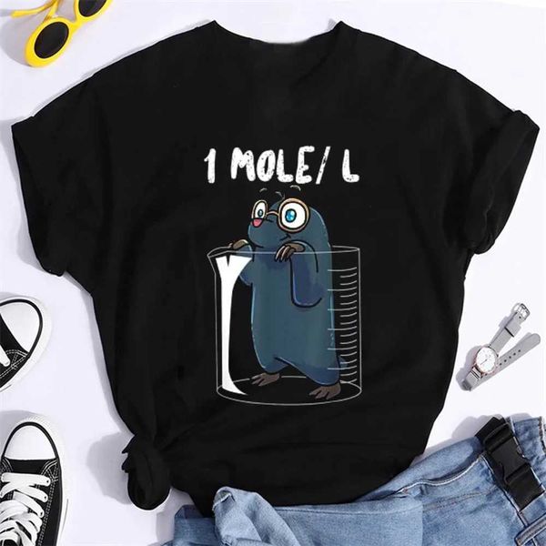 Herren-T-Shirts Lustige Wissenschaft Nerd Chemie Physik Jugend Klassiker Normale Baumwoll-T-Shirts verrückte Wissenschaftler Sommer Freizeit Frau Mann T-Shirts Strt T240510