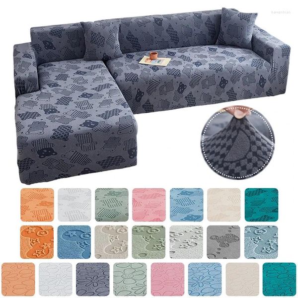 Coperchio di sedia elastico divano solido divano solido per soggiorno divano moderno antidust l slittini protettori a forma